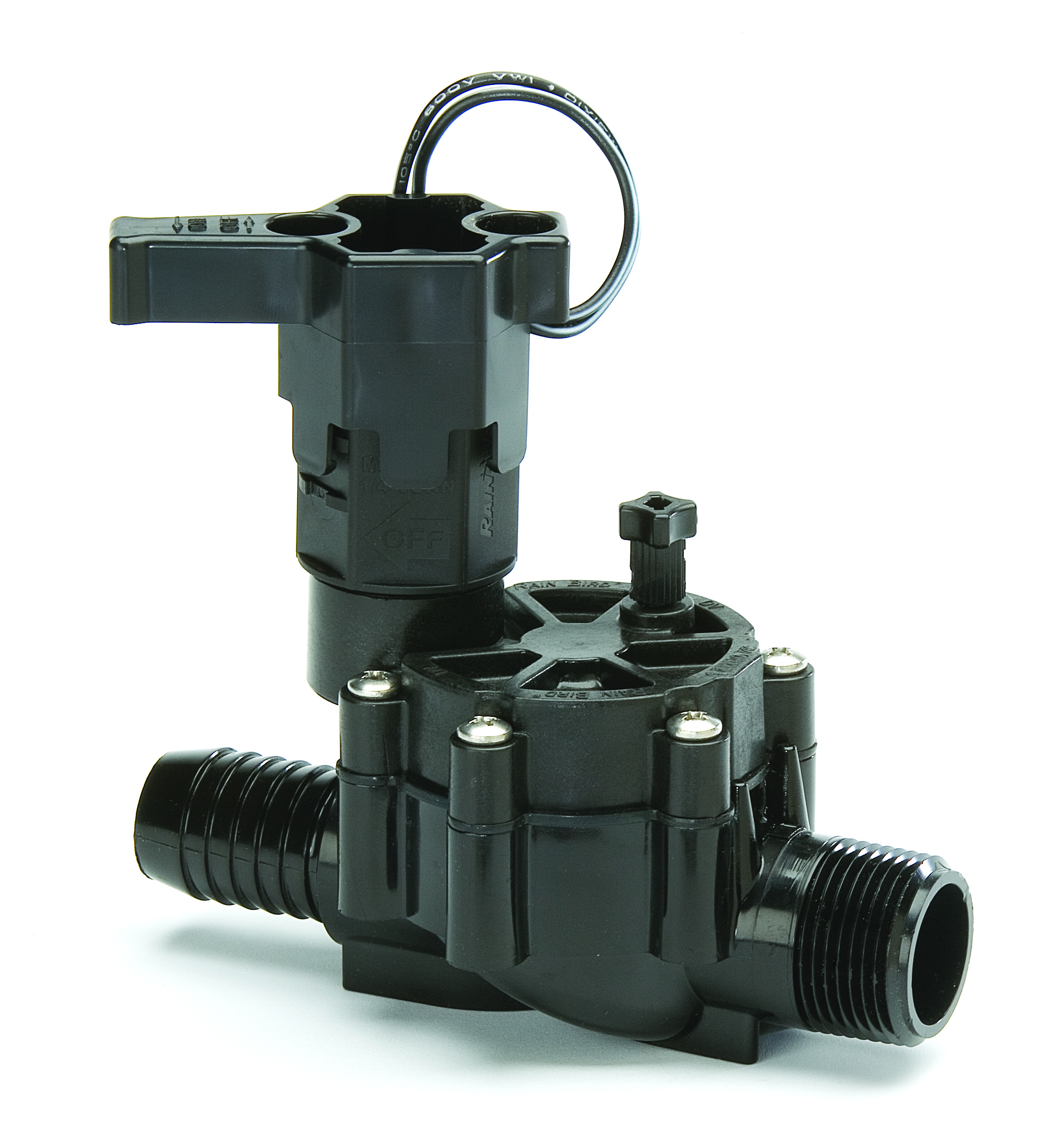 1" Male X Barb Dv Electric Valve W/O Flow Control - Irrigation