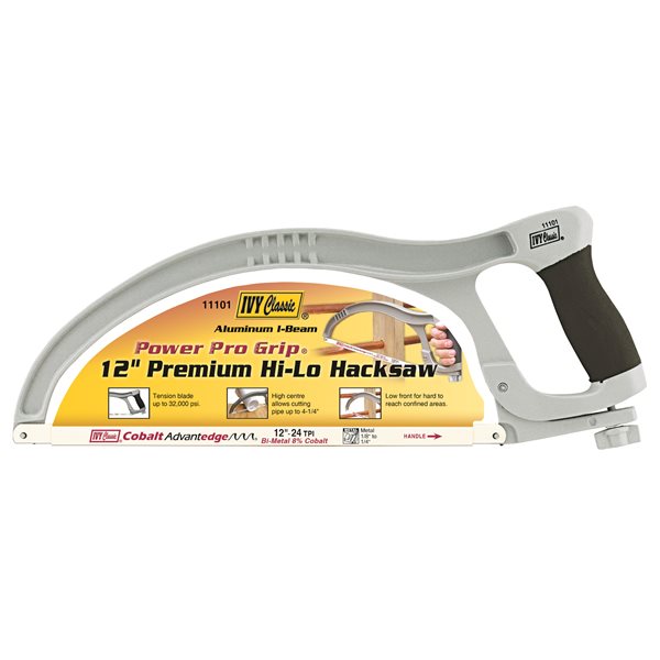 12" Premium Hi-Lo Hacksaw - Tools & Accessories