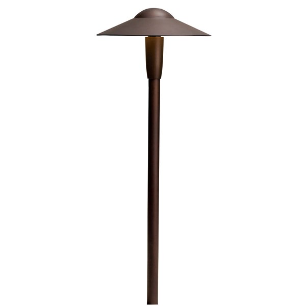 LED Dome Path Light 2700K - Bronze - Landscape Lighting