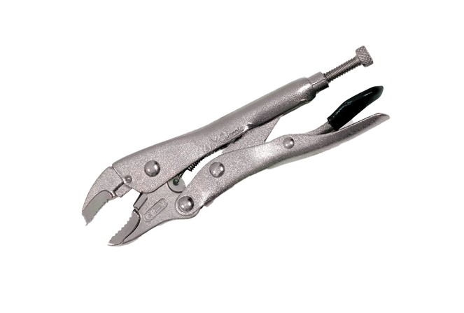 7" Locking Pliers - Curved Jaw - Tools & Accessories