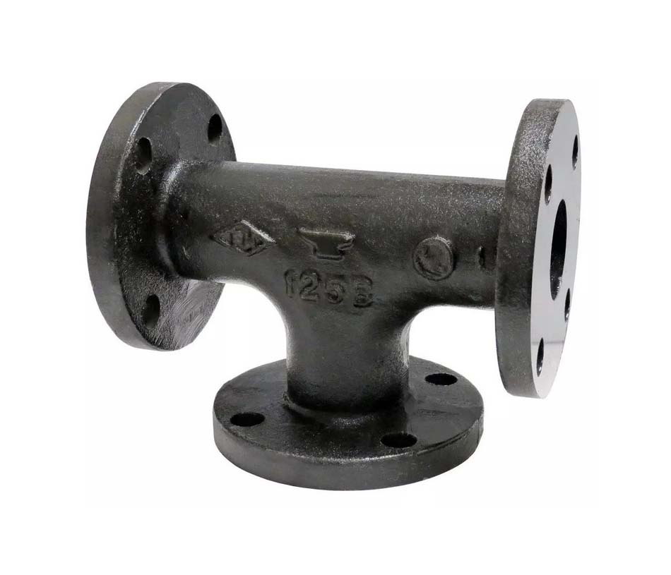 Cast Iron Flanged Tee - Commercial Irrigation