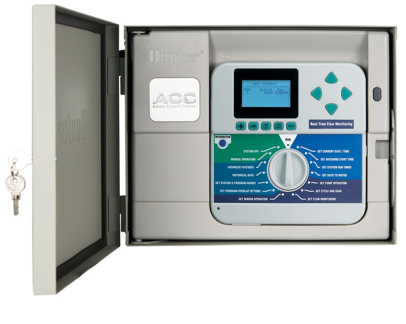 ACC 12-Station Base Controller - Outdoor Metal Cabinet - Commercial Irrigation