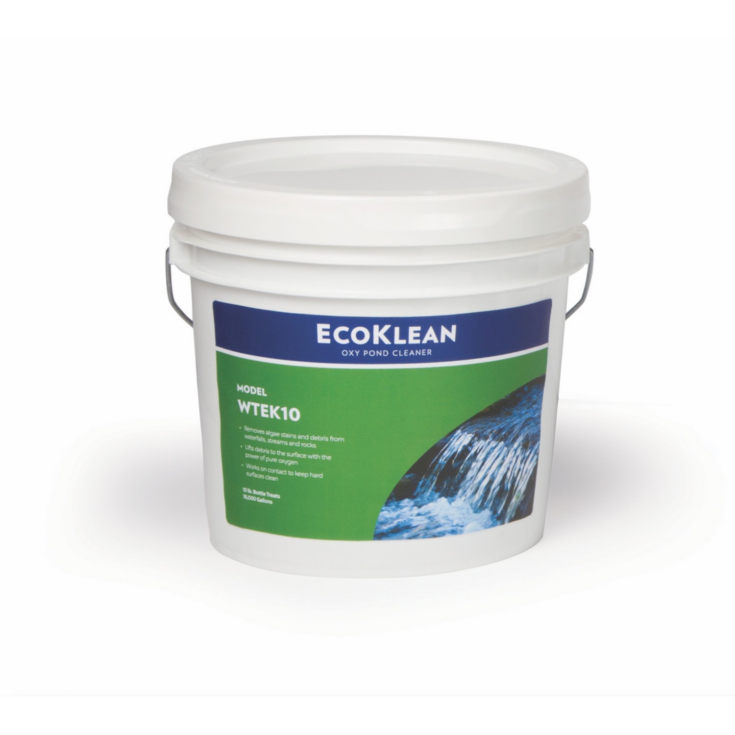 10 Lbs. Ecoklean - Oxy Pond Cleaner - Treats 4,000 Sq. Ft. - Water Features