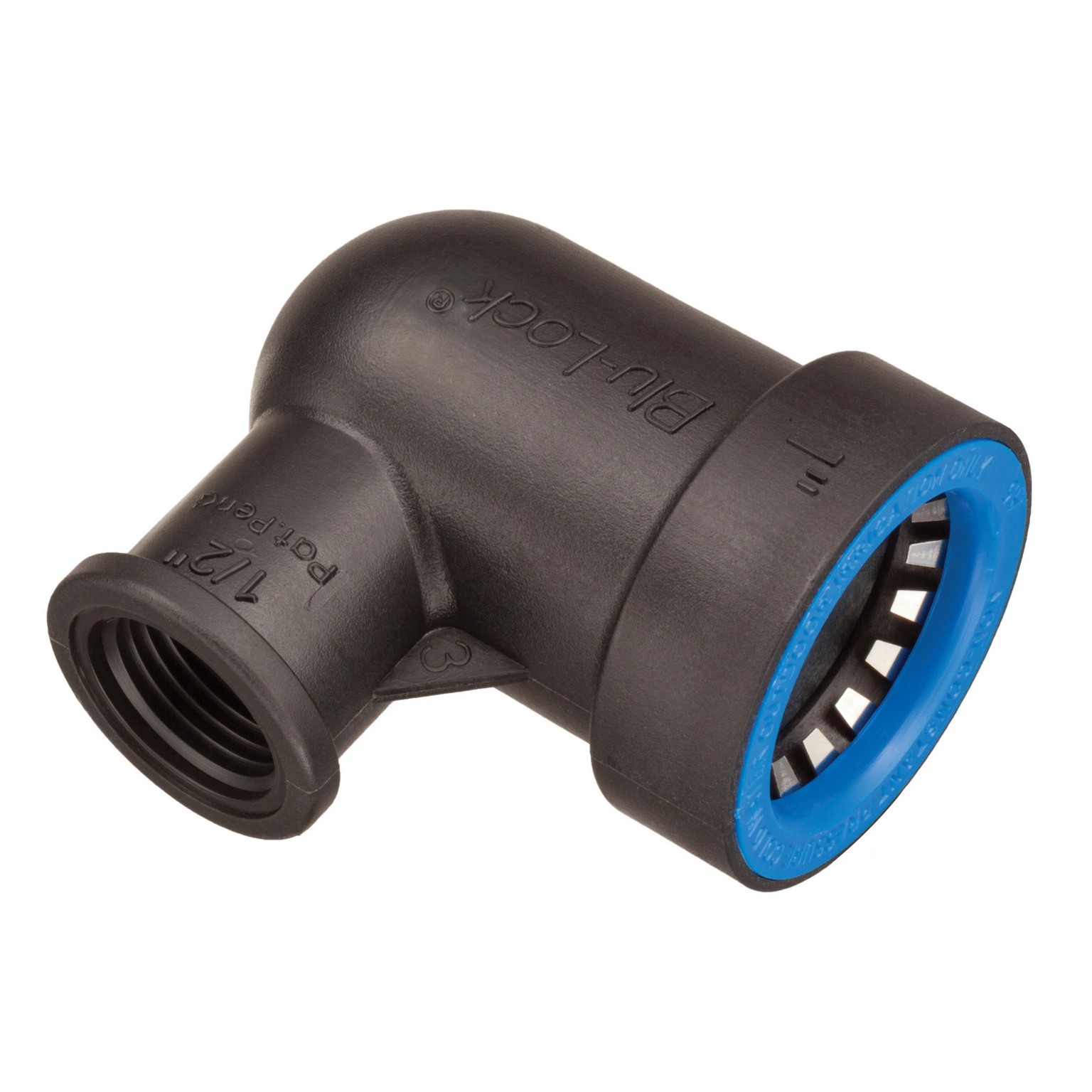 Blu-Lock 1" Bl X 1/2" FIPT Elbow - Fittings