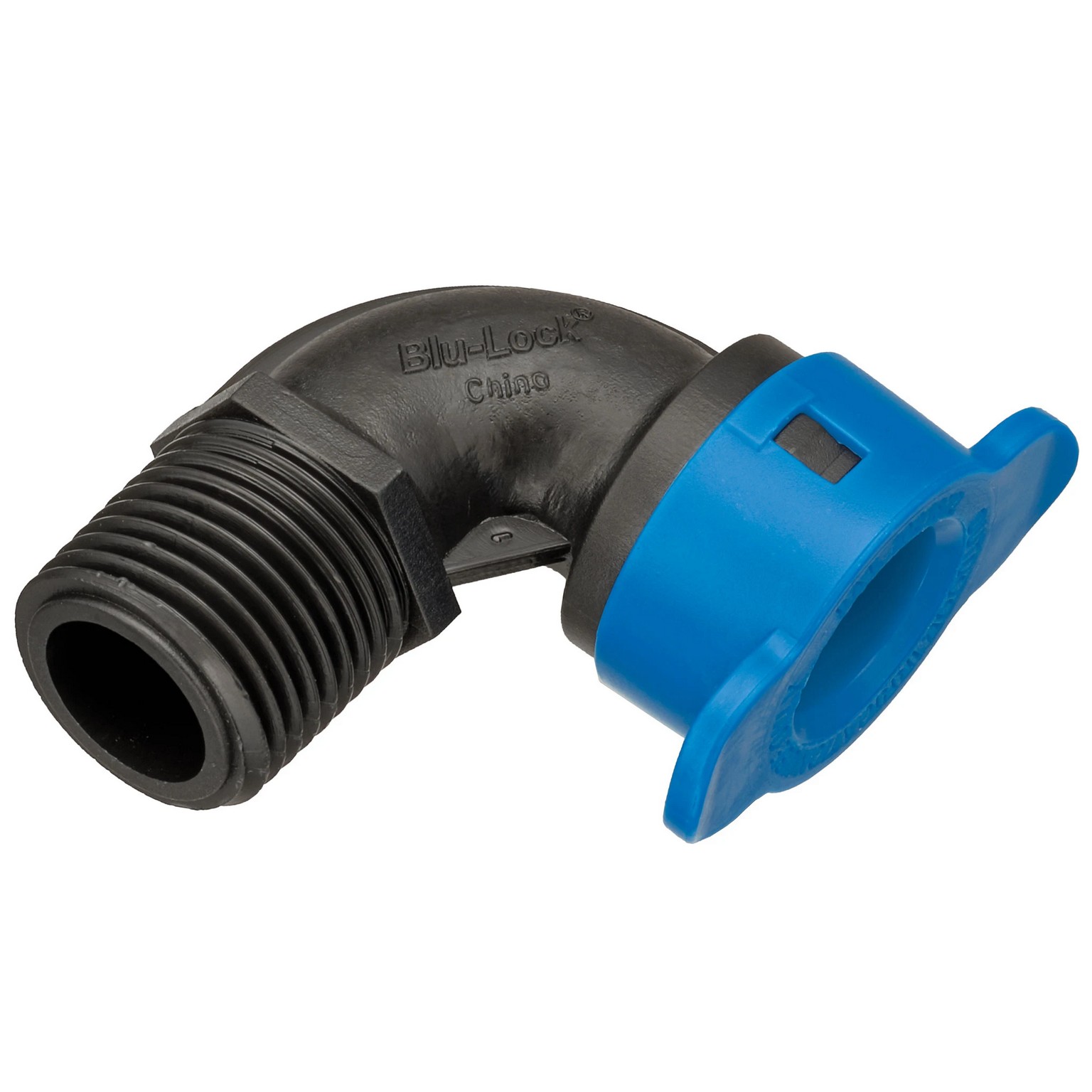 Blu-Lock 1/2" Blr X 1/2" MIPT Elbow - Fittings