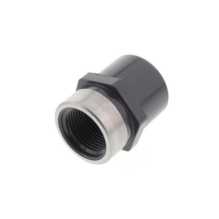 ST Female Adapter Sch 80 W/ Stainless Steel Collar - Fittings