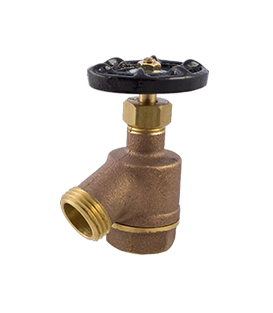 1" Inlet X 3/4" Outlet Bent Nose Garden Valve - Irrigation