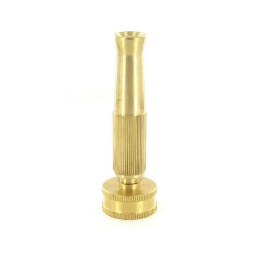 4" Brass Adjustable Hose End Spray Nozzle - Irrigation