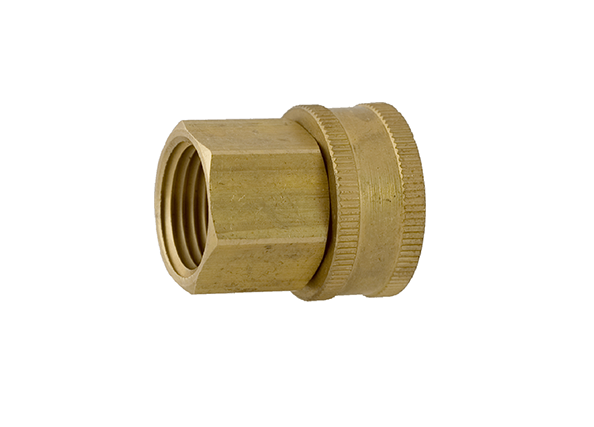 3/4" FHT X 1/2" FIP Brass Hose Swivel Adapter - Irrigation