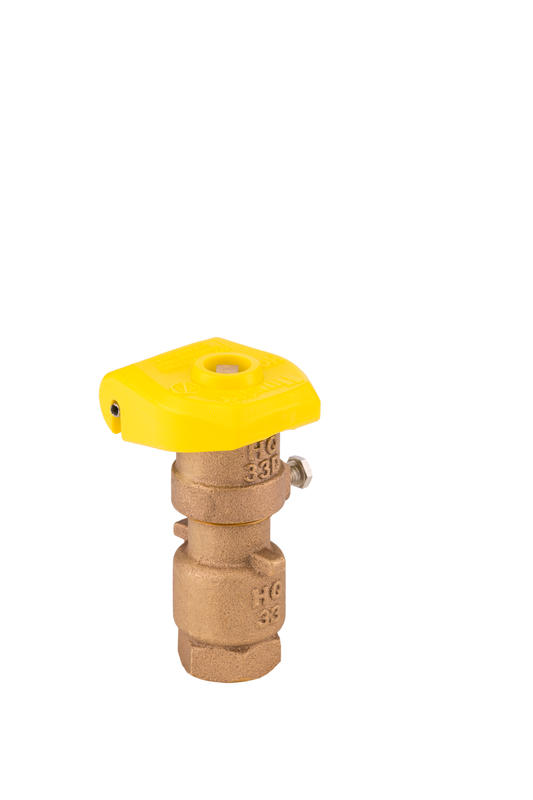 Hunter Quick Coupler W/ Yellow Locking Lid - Irrigation