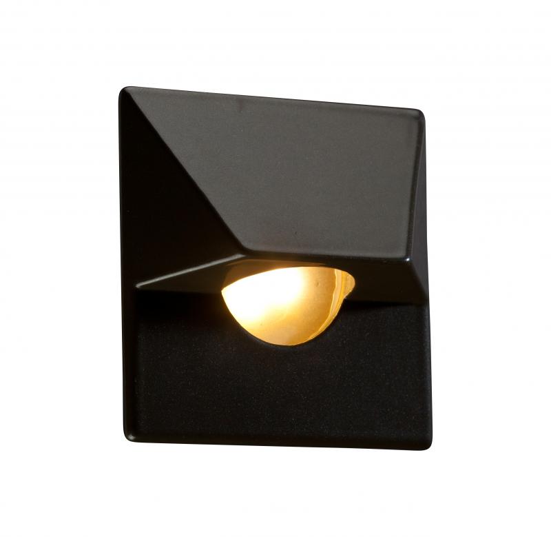 MO 3 LED Wall Light - Square - Bronze - Landscape Lighting