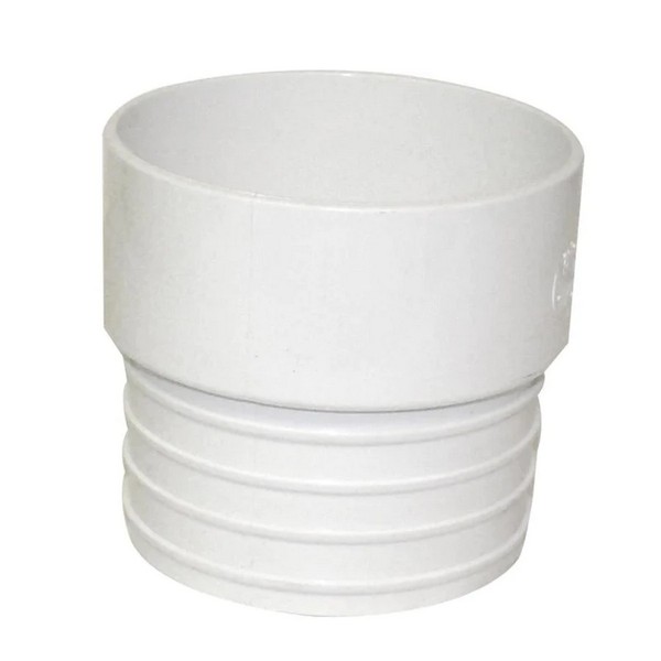 4" Corrugated Pipe Adapter (Corrugated Spigot X Sewer) - Landscaping