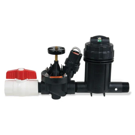 1" Commercial Drip Control Zone W/ Pesb & Basket Filter - Drip & Micro Irrigation